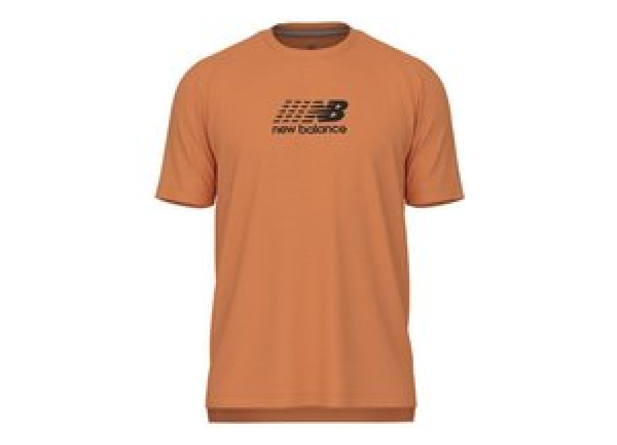 New Balance Athletics Graphic Oranje T-shirt