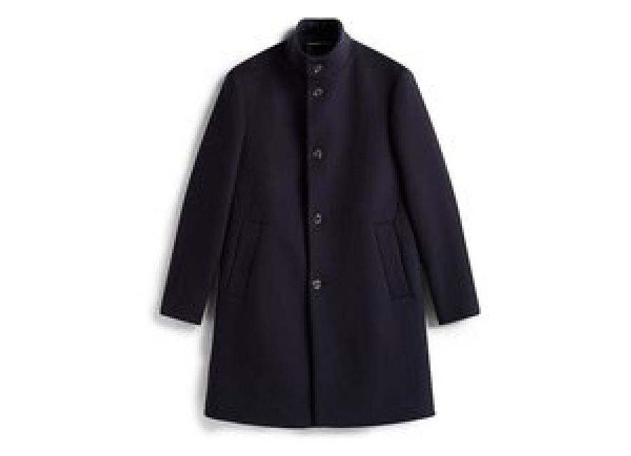 Tommy Hilfiger Abrigo de lana azul