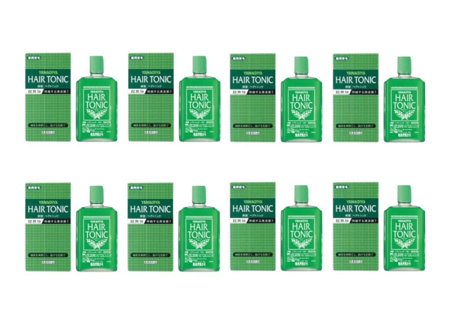 Yanagiya Hair Tonic – 240ml – Medium (8ea) Set