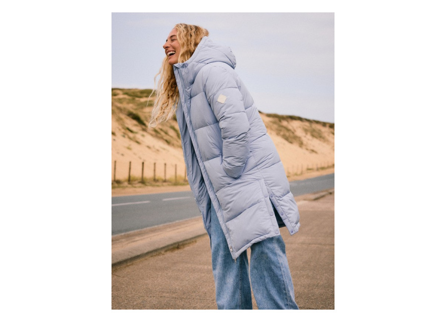 Roxy Test Of Time – Chaqueta acolchada con capucha Azul mujer