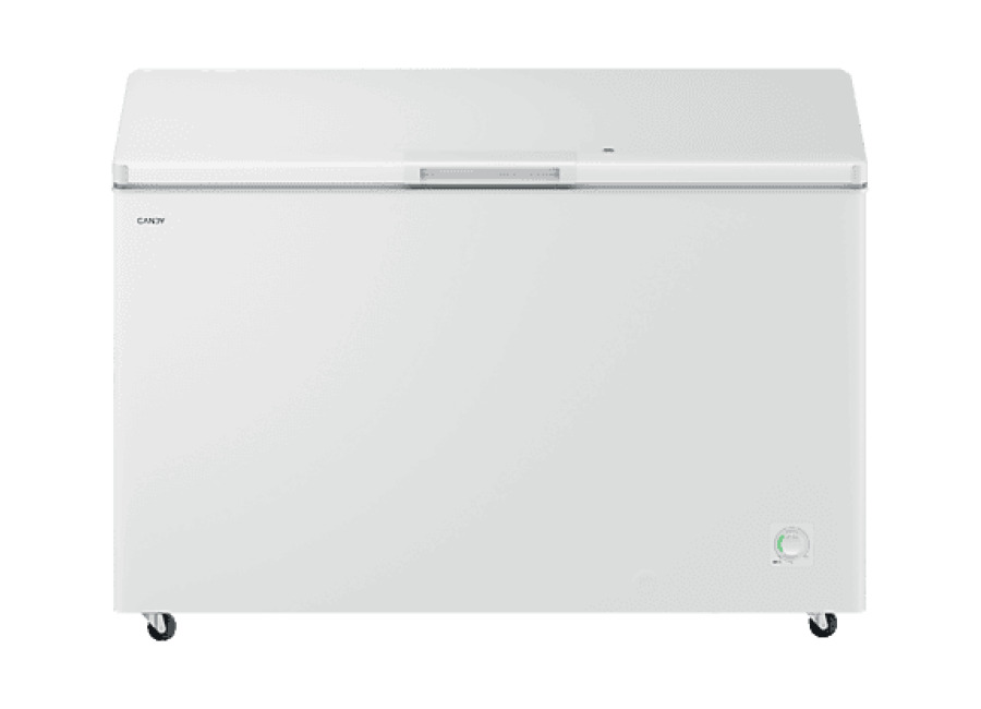 Candy Congelador horizontal – Candy CNCHQ4S420EW, 418L, 89.5 cm Altura, Cíclico, Libre Instalación, 4 Estrellas, Blanco