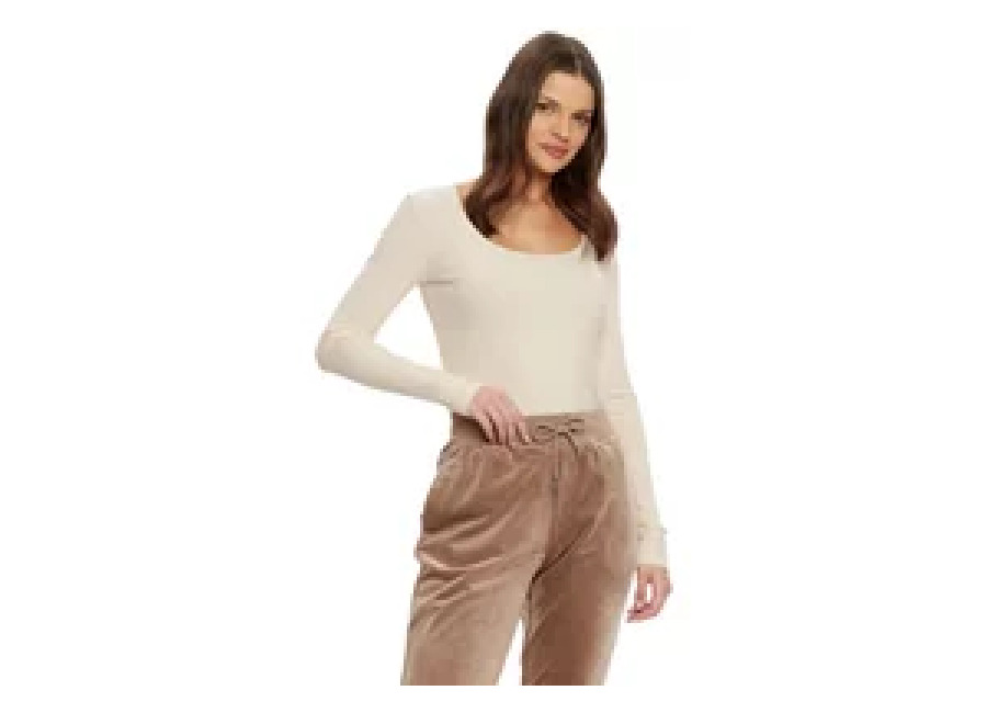 Guess Camiseta de manga larga para mujer Guess Colette