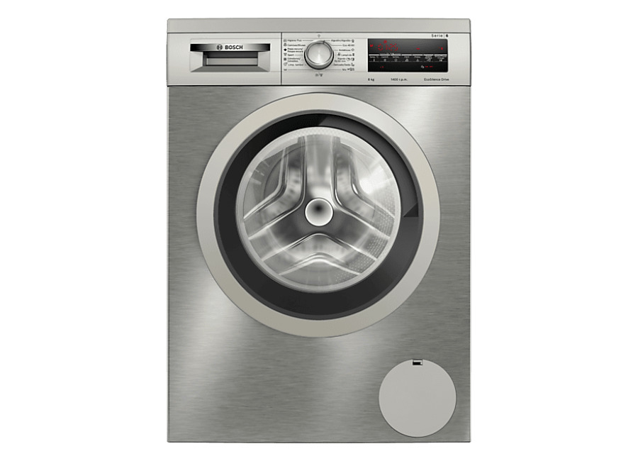 reacondicionado seminuevo excelente lavadora carga frontal – bosch wuu28t8xes, 8 kg, 1.400 rpm, 15 programas, inox