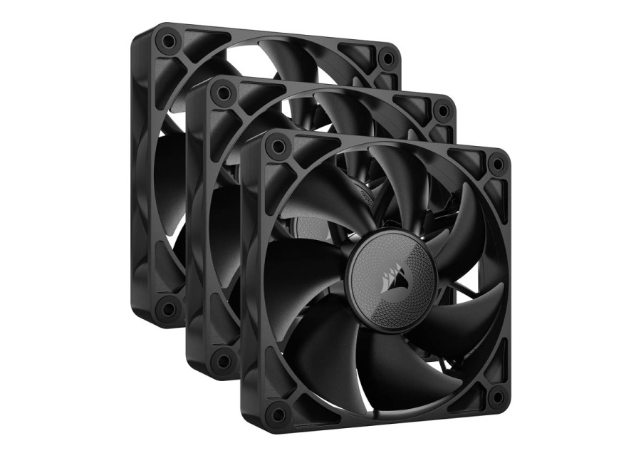 Corsair RX120 iCUE LINK Triple Pack Negro