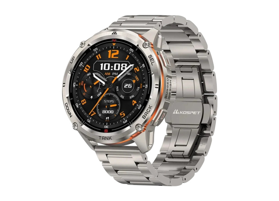 Reloj Kospet Tank T3 Ultra 2 Edición Especial Plata