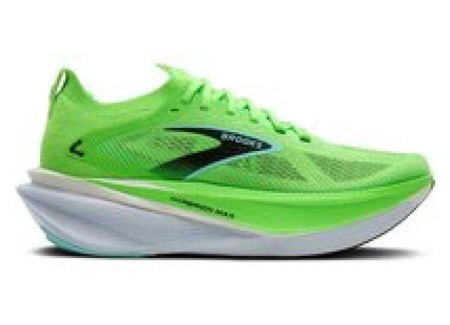 Brooks Hyperion Max 3 Green White Shoes SS26