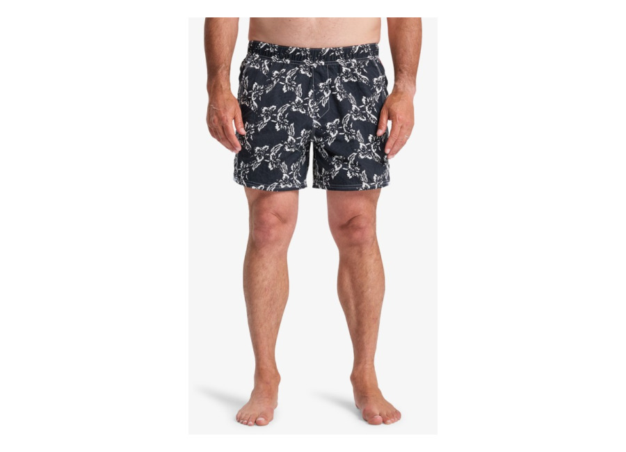 Quiksilver – Diamond Arch Printed 15″ – Short de natación Negro hombre