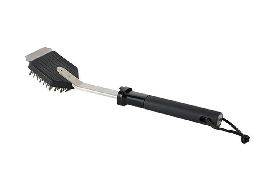 goodhome Cepillo de limpieza 2 en 1 para parrilla 37,6 cm goodhome