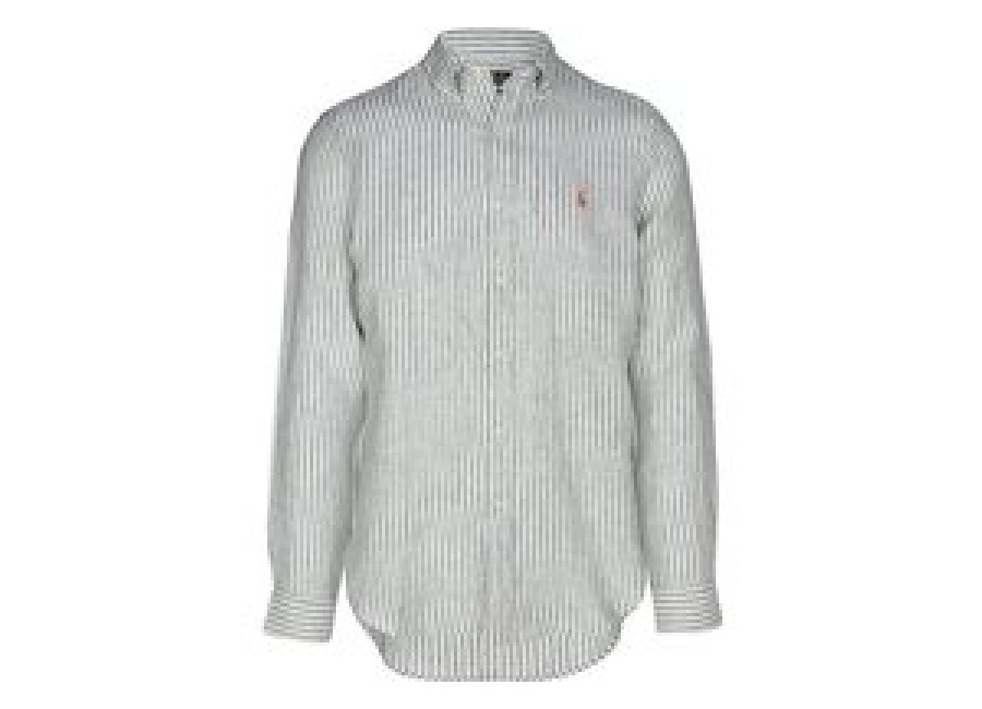 Polo Ralph Lauren Camisa de lino Custom Fit oliva
