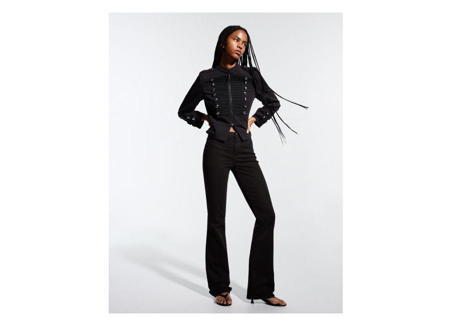 Jeans Flare Negro