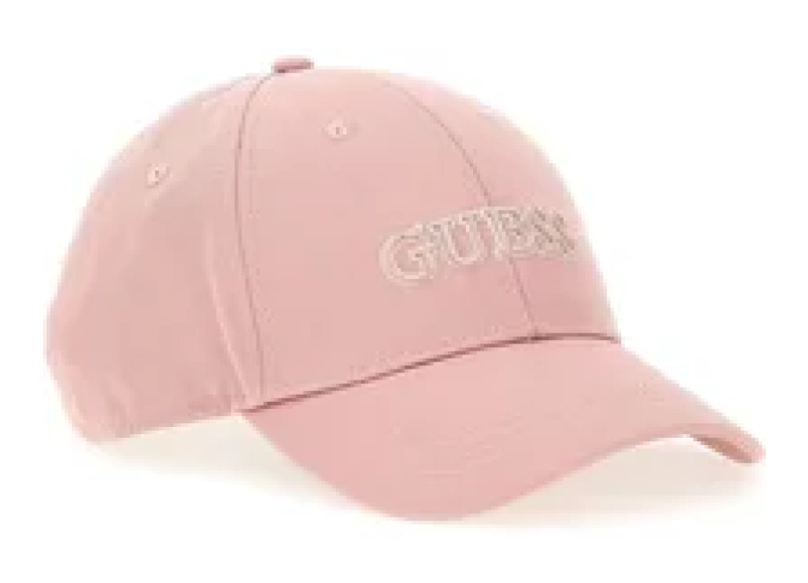 Guess Gorra de béisbol de algodón para mujer Gues