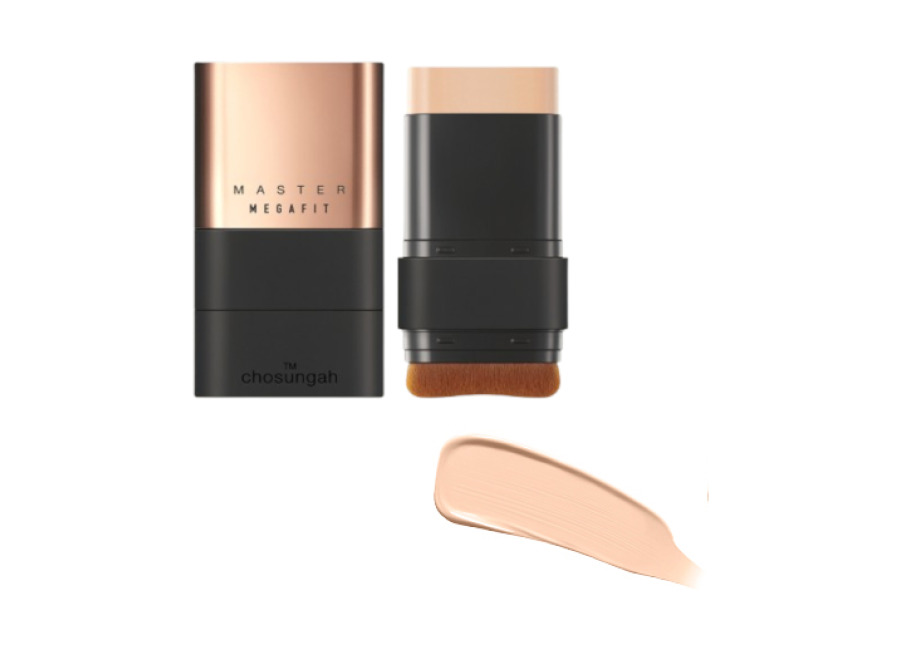 Chosungah BEAUTY [CHOSUNGAH TM] Mega Fit Stick Foundation Master SPF50+ PA++++ – 16g – 01 Light Beige