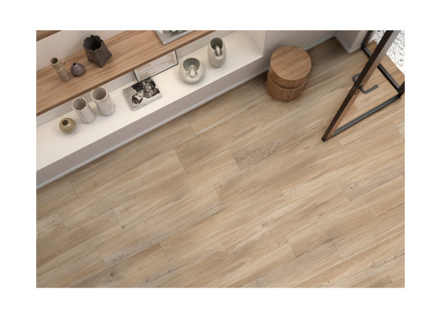 Suelo porcelánico gran formato madera natural mate 23x120cm c1 asai