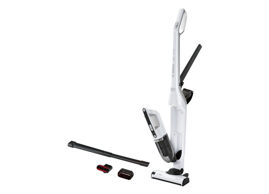 bosch serie 4 aspiradora sin cable flexxo 25.2v blanco bbh32551