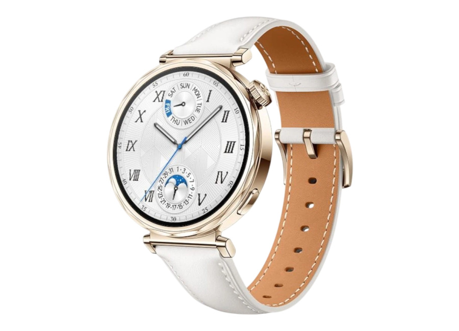 Huawei Watch GT5 41mm GPS Correa Cuero Blanco – Reloj Inteligente