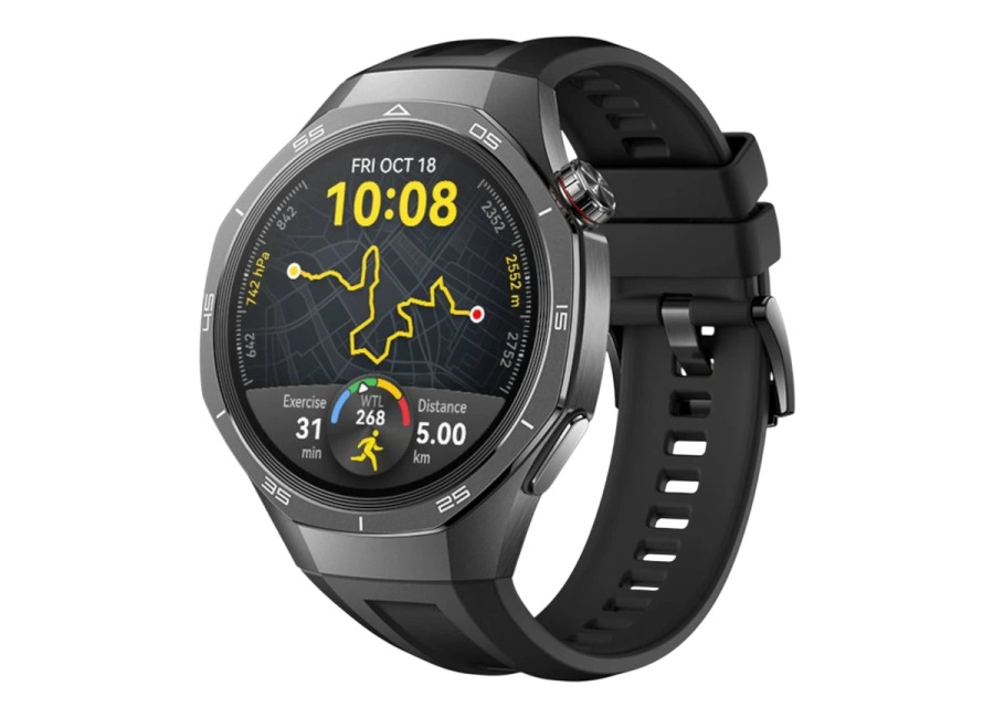 Huawei Watch GT5 Pro 46mm GPS Correa Fluoroelastómero Negro – Reloj Inteligente