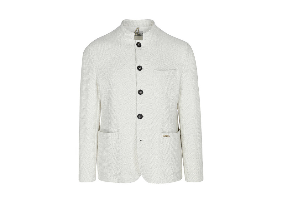 luis trenker chaqueta tradicional luigis crema |