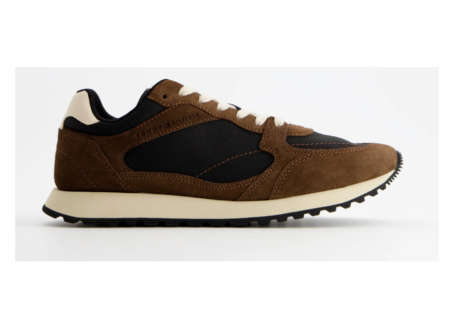 zapatillas de piel – tommy hilfiger new runner