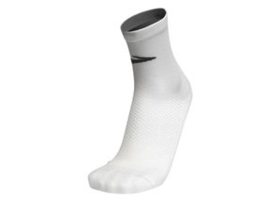 Brooks Calze Brooks Elite Bianco Nero, Taglia