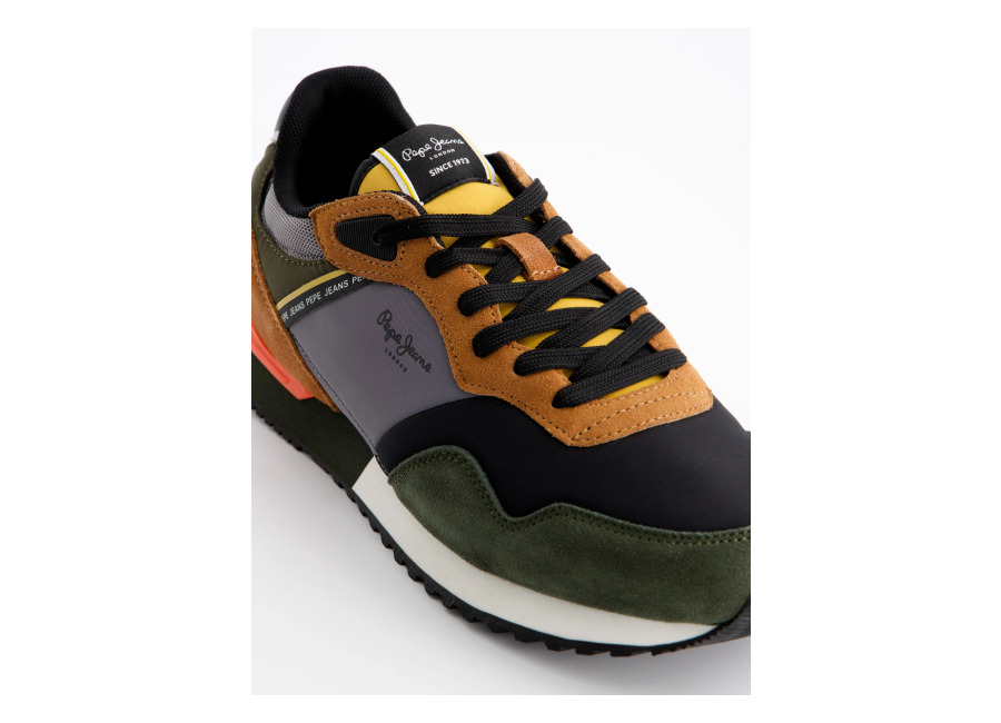 zapatillas de piel multicolor – pepe jeans london mood