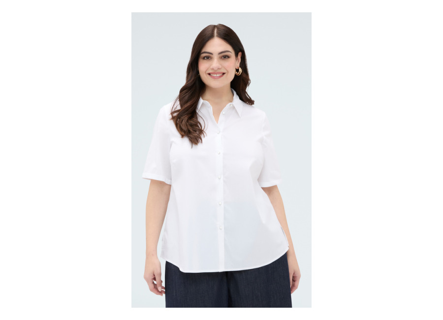 Fiorella Rubino Camisa de popelina de algodón