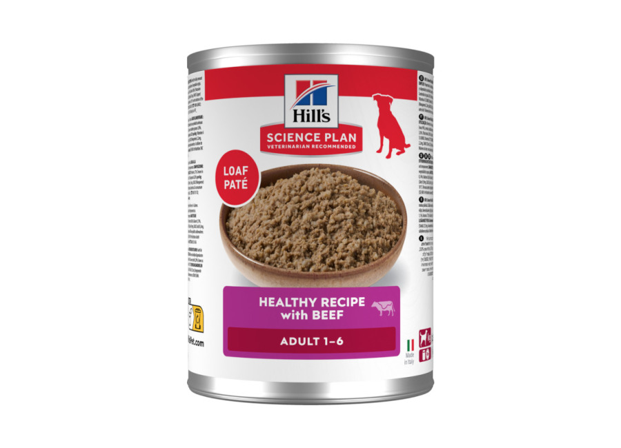 Hill’s 24 latas x 370 g Hill’s Science Plan Adult ternera lata para perros ¡Pack ahorro!