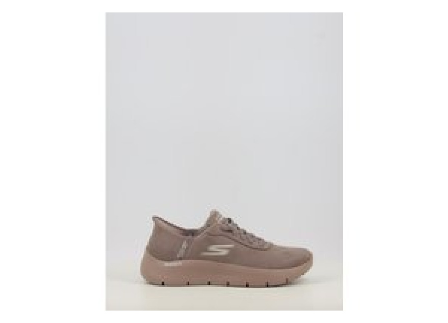 sneakers skechers slip-ins: go walk flex- mali marrone