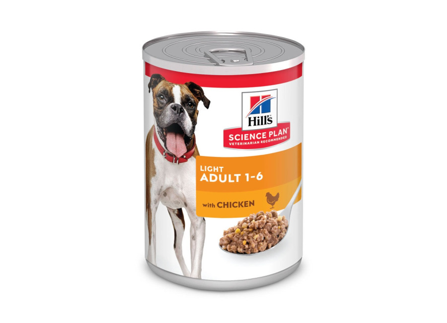Hill’s 24 latas x 370 g Hill’s Adult Light pollo lata ¡Pack ahorro!