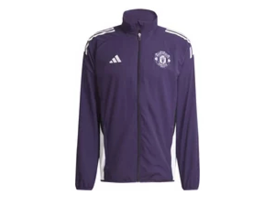 chaqueta de calentamiento prematch manchester united 2025
