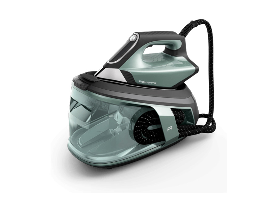 rowenta force pro 500 de rowenta, centro de planchado, golpe de vapor de 600 g/minuto, 8 bares, tecnologia quicksteam, ahorra energia