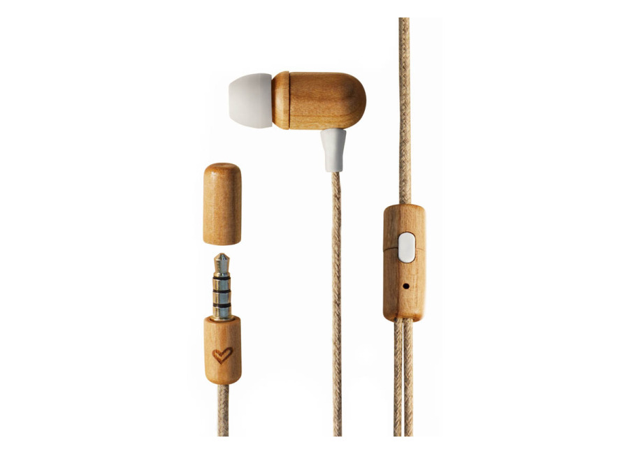 Auriculares Energy Sistem Eco Cherry Madera