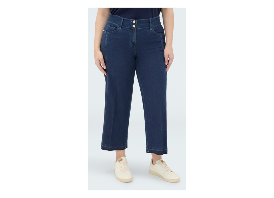 Fiorella Rubino Jeans cropped en denim ligero