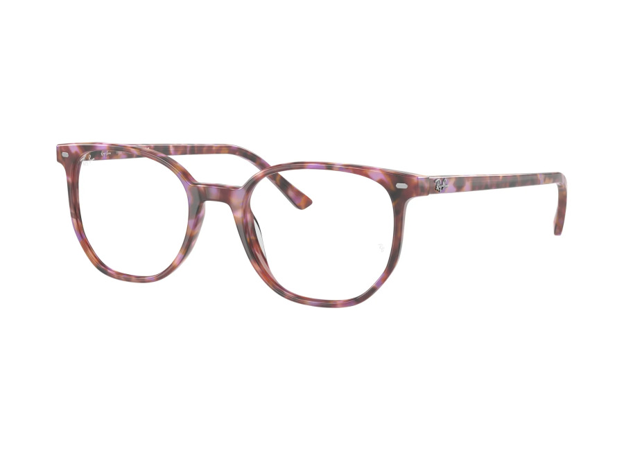 Ray – Ban Unisex Ray – Ban ELLIOT 8175 Monturas ópticas Acetato Marrón Transparente Geométrico Norma