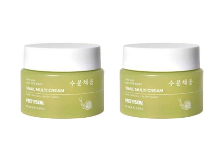 Prettyskin Snail Multi Cream – 100ml (2ea) Set