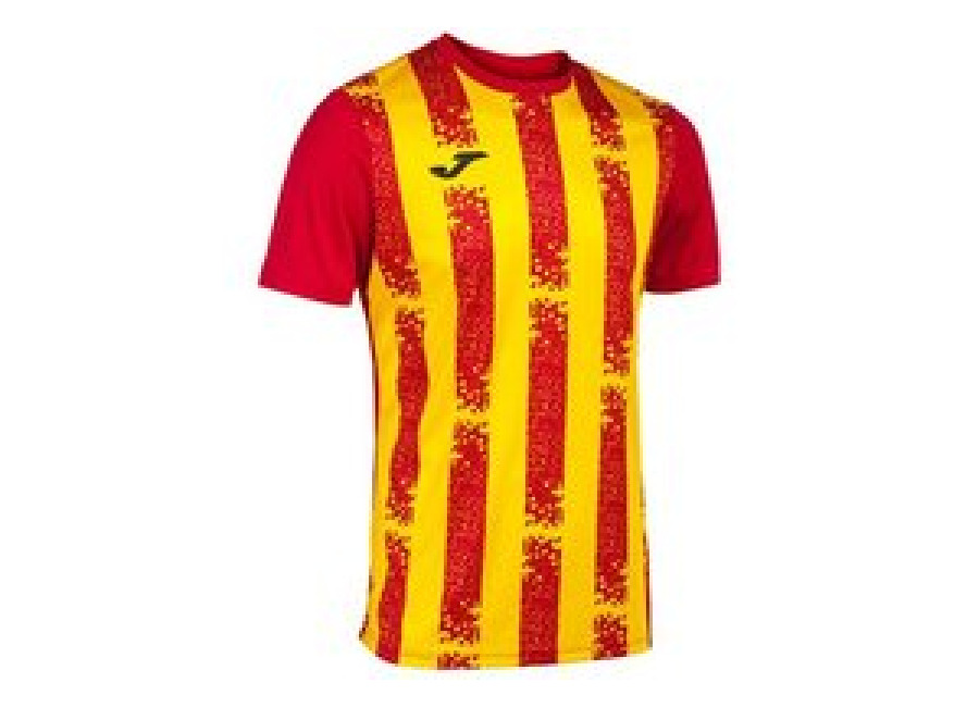 Joma Camiseta de Fútbol Joma Manga Corta Inter III Hombre/Niño Rojo Amarillo