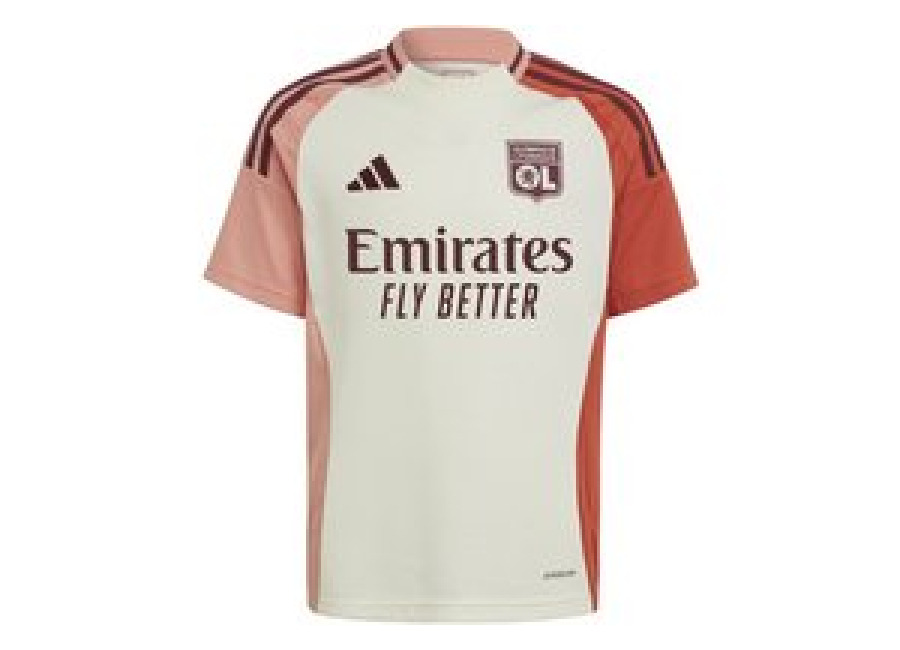 Adidas Camiseta de Fútbol adidas Olympique de Lyon 3 Infantil Blanco Roto