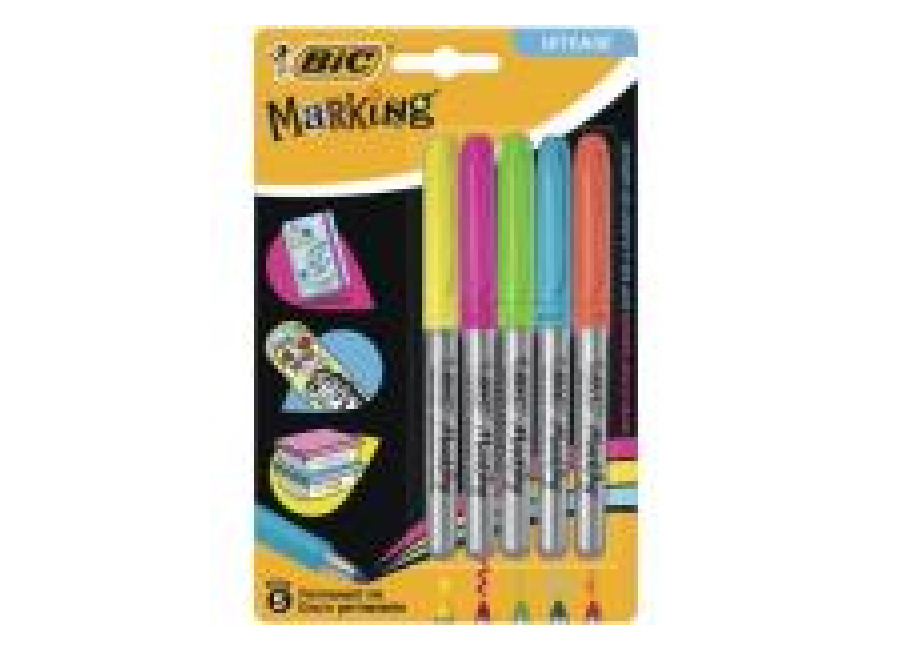 Bic Set Bic Pastel – 5 Marcadores Permanente