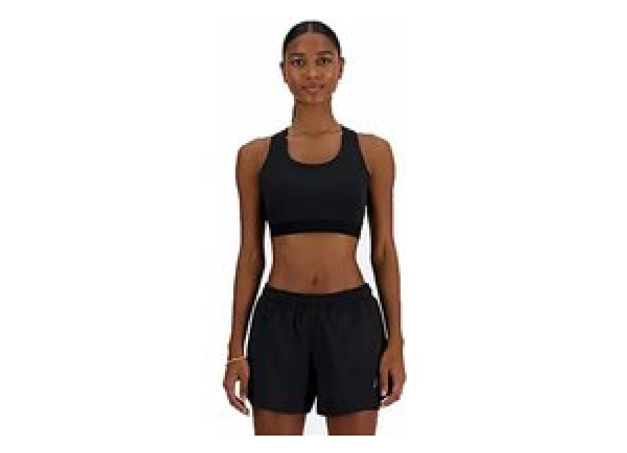 New Balance Sujetador deportivo New Balance Sleek Medium Support Pocket Mujer Negro