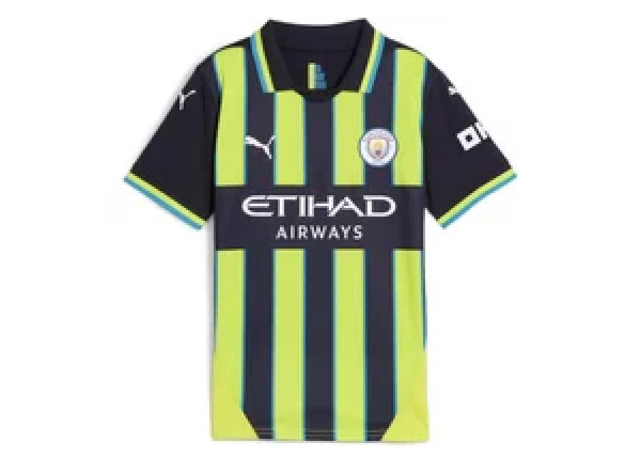 camiseta 2a equipacion infantil manchester city 2024