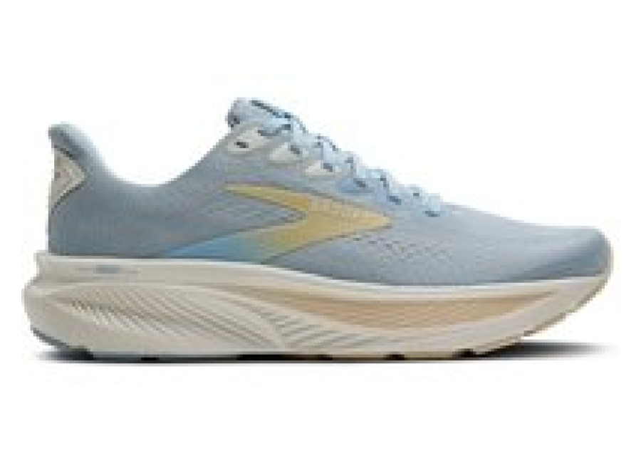 Zapatillas Brooks Ghost 17 Azul Amarillo SS26 Mujer