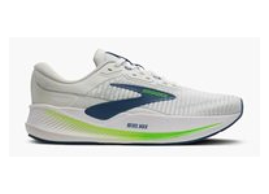 Brooks Zapatillas de Running Brooks Revel Max Hombre White/Moonlight/Green Gecko