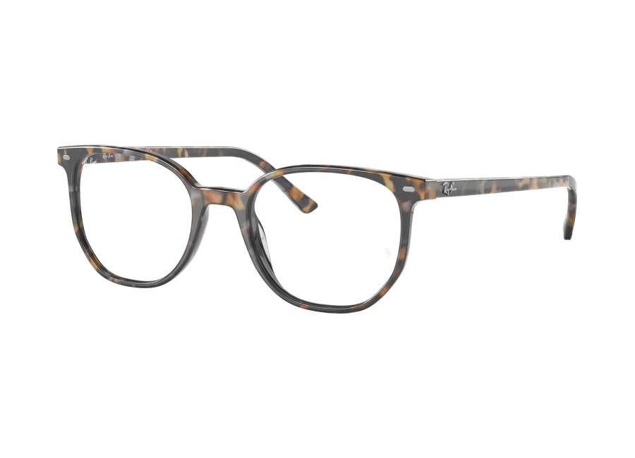 Ray – Ban Unisex Ray – Ban ELLIOT 8173 Monturas ópticas Acetato Marrón Geométrico Norma