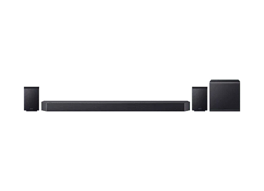 Samsung Barra de sonido – Samsung HW-Q990H/XC, Bluetooth, Inalámbrico, 756 W, SmartThings, Negro Titanio