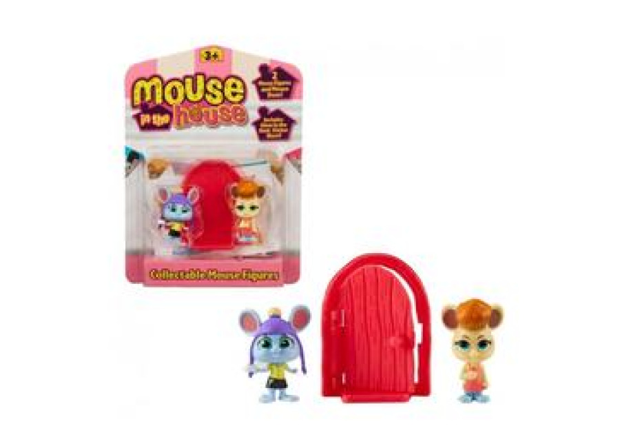 Bandai Mouse in the House – Pack de 2 figuras (varios modelos)