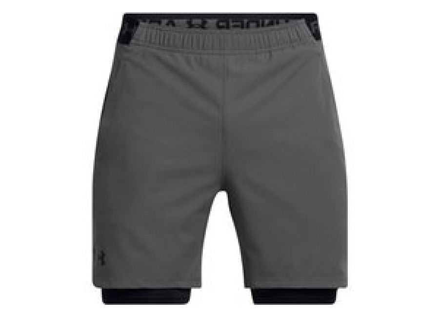 Under Armour Pantalones Under Armour Vanish Woven 2in1 Hombre Gri
