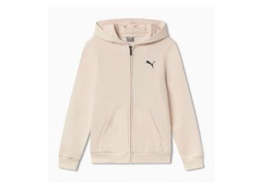 Puma Chaqueta Puma Essentials+ Graphic Hoodie Fz Infantil Beige