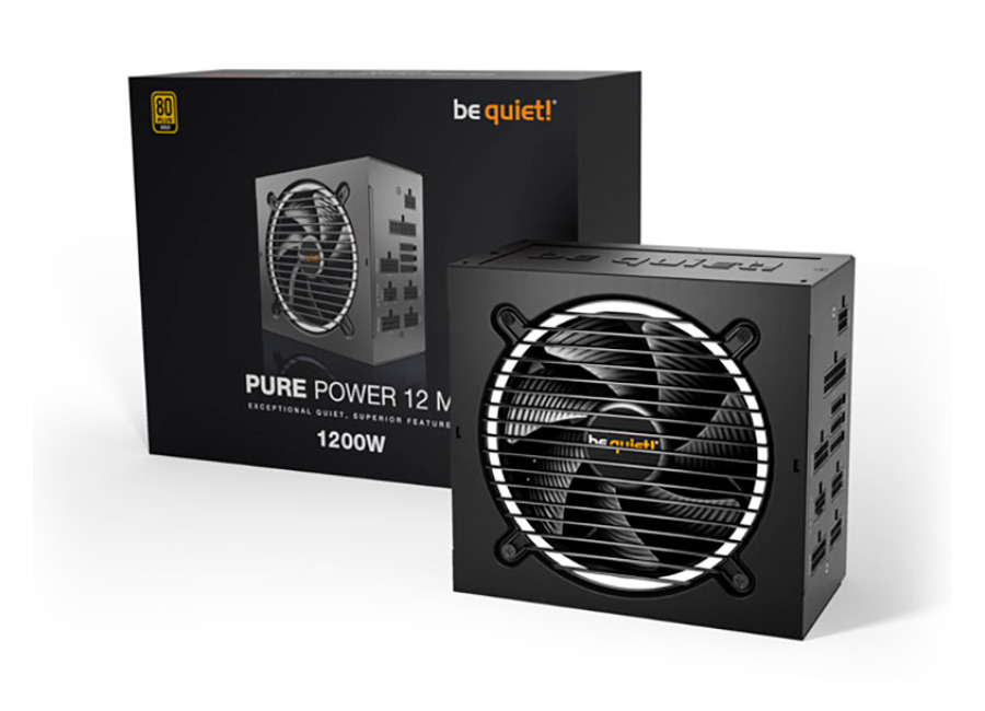 be quiet! be quiet! Pure Power 12 M 80 Plus Gold ATX 3.0 1200W ATX 3.0 PCIE 5.0 Modular