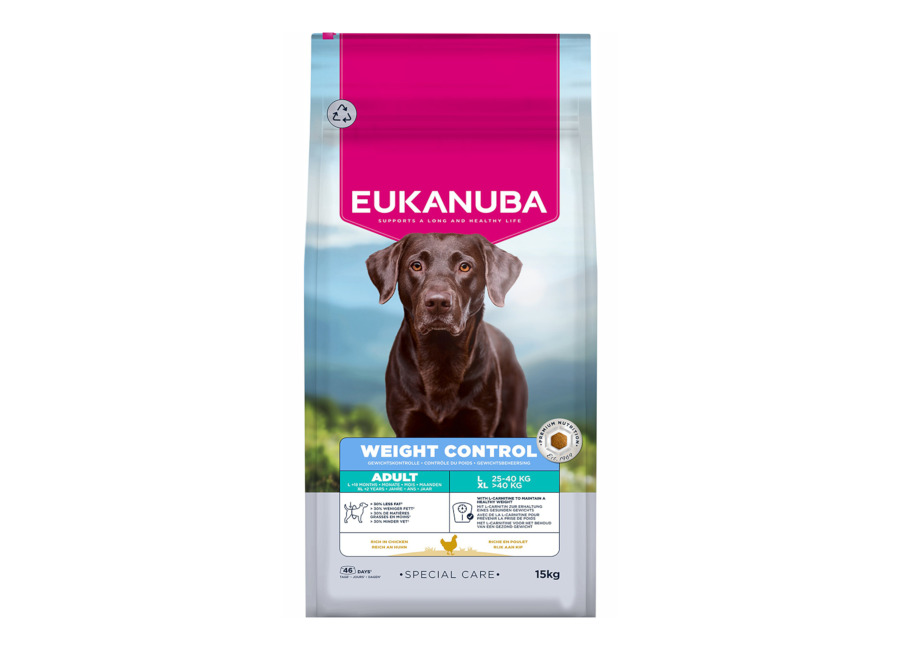 Eukanuba Special Care Weight Control Adult Large – 15 kg