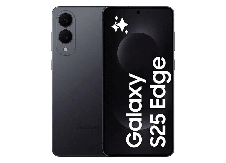 Móvil SAMSUNG Galaxy S25 Edge, Negro, 512 GB, 12 GB RAM, 6.7″ WQHD+, Qualcomm Snapdragon 8 Elite, 3900 mAh, Android 15