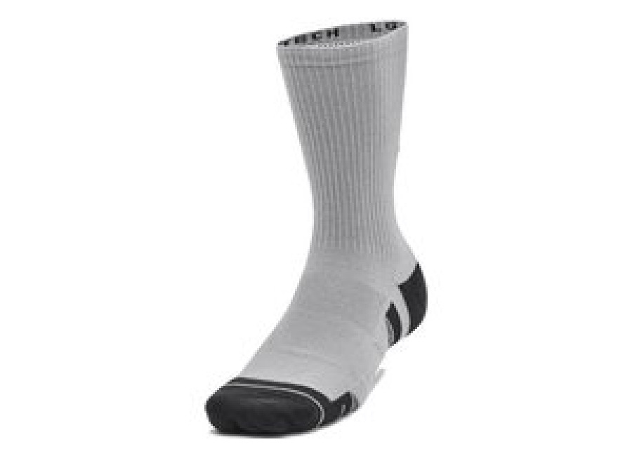 Under Armour Calcetines de Fitness Under Armour Performance Tech 3Pk Crew Gri